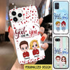 God Gave Me You Custom Couple Phone case NLA03MAR22SH1 Silicone Phone Case Humancustom - Unique Personalized Gifts Iphone iPhone SE 2020