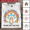 Cat Mom Cat Dad Pet Loss I Crossed The Rainbow Bridge Knowing That I Was Loved Custom Breed Tshirt HLD31MAR22TT2 White T-shirt and Hoodie Humancustom - Unique Personalized Gifts Classic Tee White S
