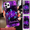 Flower with Butterflies Custom Mommy, Grandma Phone case NLA23JUN22NY1 Glass Phone Case Humancustom - Unique Personalized Gifts Iphone iPhone 13