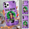 Halloween Dog Mom Witch Property Personalized Phone case NVL11AUG22VA1 Silicone Phone Case Humancustom - Unique Personalized Gifts Iphone iPhone 13