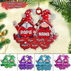 Colorful Christmas Gnome Pappy Nana Daddy Mommy Sweet Heart Kids Personalized Ornament LPL13OCT22VA1 Acrylic Ornament Humancustom - Unique Personalized Gifts Pack 1