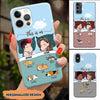 This Is Us Sleeping Couple Custom Gift For Husband Wife Couple Dog Cat Dad Mom Silicone Phone Case DHL28MAR22VA1 Silicone Phone Case Humancustom - Unique Personalized Gifts Iphone iPhone SE 2020