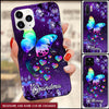 Grandma, Mimi, Nana Butterfly Color Personalized Phone Case KNV15JUN22TT1 Silicone Phone Case Humancustom - Unique Personalized Gifts Iphone iPhone 13