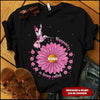 Pink Floral Hummingbird Happiness Is Being Called Grandma, Gift For Nana Auntie Mommy Personalized T-shirt And Hoodie LPL02JUL22VA2 Black T-shirt and Hoodie Humancustom - Unique Personalized Gifts Classic Tee Black S