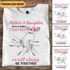 Mother & Daughter Forever Linked Together Personalized Shirt NVL28APR22CA1 White T-shirt and Hoodie Humancustom - Unique Personalized Gifts Classic Tee White S
