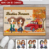 Custom Autumn Gift For Best Friend Personalized Doormat NTN25AUG22NY1 Doormat Humancustom - Unique Personalized Gifts Small (40 X 50 CM)