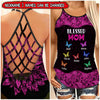 Blessed Mom Butterfly Custom Gift For Mom Cross Tank Top DHL27JUN22TP2 Woman Cross Tank Top Humancustom - Unique Personalized Gifts XS