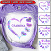 Personalized Grandma Mom Heart Grandkids Sweat Heart Color 3D T-Shirts NVL16SEP22TP2 3D T-shirt Humancustom - Unique Personalized Gifts Unisex Tee S