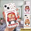 I Love Being Called Grandma Custom Grandkids In Red Truck Silicone Phone Case NLA17JAN22VN1 Silicone Phone Case Humancustom - Unique Personalized Gifts Iphone iPhone SE 2020