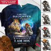 I am the Daughter of the King Who is not Moved by the World for My World Personalized 3D T-Shirt PM16SEP22CT1 3D T-shirt Humancustom - Unique Personalized Gifts Unisex Tee S