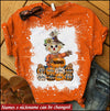Fall Season Scarecrow Grandma- Mom With Little Pumpkin Kids Personalized 3D Hoodie And T-Shirts NVL16SEP22XT 3D T-shirt Humancustom - Unique Personalized Gifts Unisex Tee S