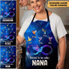 Blessed To Be Called Grandma Love Grandkids Hummingbird Personalized Apron KNV24MAR22TT2 Apron Humancustom - Unique Personalized Gifts Measures 27" x 30"