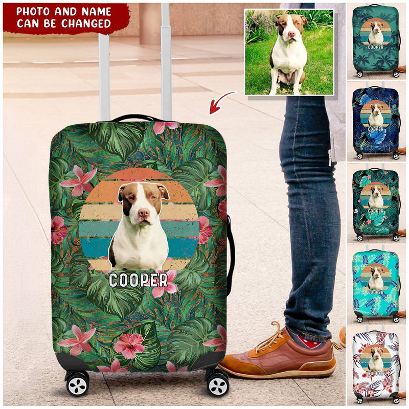 Discover Love Dogs Hawaii Personalized Luggage Cover