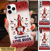 Grandma's Love Bugs Gnome Personalized Phone Case KNV21MAR22CT1 Silicone Phone Case Humancustom - Unique Personalized Gifts Iphone iPhone SE 2020