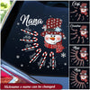 Christmas Snowman Grandma- Mom Candy Cane Kids, Gifts For Nana Auntie Mommy Personalized Decal LPL29AUG22TT1 Decal Humancustom - Unique Personalized Gifts 6x6 inch