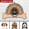 Personalized Welcome To My House Custom Dog Breeds Shape Wooden Sign Ntk29mar22ny1 Shape Wooden Sign Humancustom - Unique Personalized Gifts Size 1: 12x12 inches