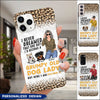 I Never Dreamed That One Day I'd Become A Grumpy Old Dog Lady Custom Phone Case Ntk30mar22dd1 Silicone Phone Case Humancustom - Unique Personalized Gifts Iphone iPhone SE 2020