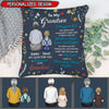 Grandma Grandson Granddaughter Personalized Pillow NVL27JAN22TP2 Pillow Humancustom - Unique Personalized Gifts 12x12in