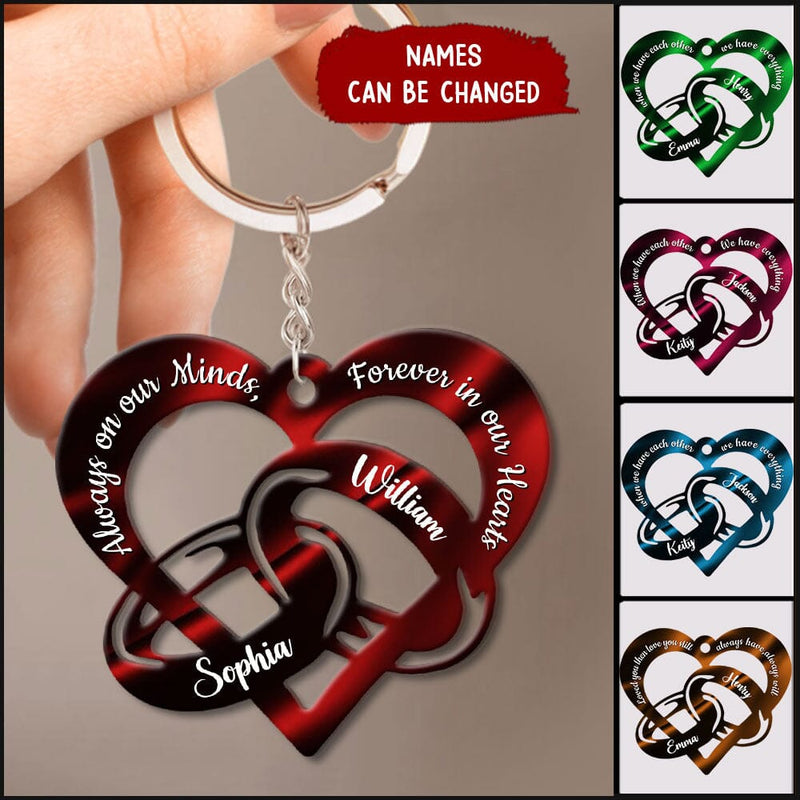 Discover Personalized Couple Quotes and Color Acrylic Keychain