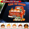 Personalized Kids on board Pumpkin Autumn Truck Decal HTN30AUG22TP1 Decal Humancustom - Unique Personalized Gifts 6x6 inch