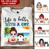Life Is Better With Cats At Beach Personalized Shirt NLA29MAR22NY2 White T-shirt and Hoodie Humancustom - Unique Personalized Gifts Classic Tee White S