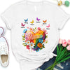 Sweet Lovely Flowers Grandma Mama Butterfly Kids Personalized T-shirt And Hoodie CTL23APR24TT2