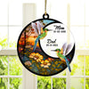 Personalized Suncatcher Memorial Mom Dad Christmas Hummingbirds Acrylic Ornament DCT25AUG23TT2