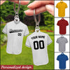 Personalized Baseball Jersey Shirt Acrylic Keychain DDL23DEC21TP1 Acrylic Keychain Humancustom - Unique Personalized Gifts 4.5x4.5 cm