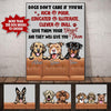 Personalized Dog Give Them Your Heart & They Will Give You Them Canvas Dhl-15Tp002 Canvas Dreamship 12x16in