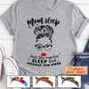 Personalized Mom Sleep Standard T-Shirt Dhl-16Dd017 2D T-shirt Dreamship