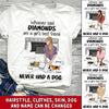 Personalized Dog And Girl Girl With Diamonds Standard T-Shirt Dhl-16Vn03 2D T-shirt Dreamship S White