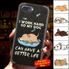 Personalized Dog I Work Hard So My Dog Can Have A Better Life Phonecase Dhl-24Dd002 Phonecase FUEL