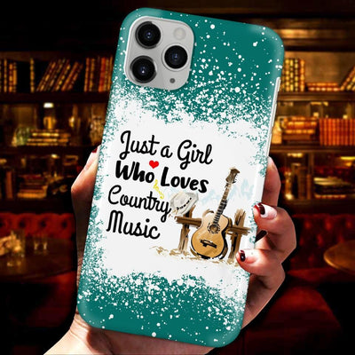 Just A Girl Who Loves Country Music Phonecase Dhl-24Tt015 Phonecase FUEL