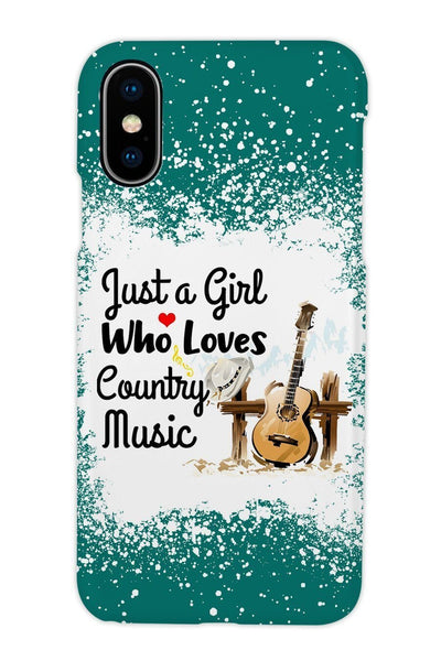 Just A Girl Who Loves Country Music Phonecase Dhl-24Tt015 Phonecase FUEL Iphone iPhone Xs