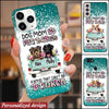Dog Mom & Fur Baby Babies A Bond That Can't Be Broken Truck Car Custom Personalized Gift For Dog Mom Silicone Phonecase DHL-24TT016 Phonecase FUEL