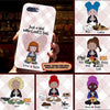 Personalized Dog & Girl Just A Girl Who Loves Dogs Phonecase Dhl-24Va007 Phonecase FUEL Iphone iPhone 12