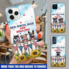 Personalized Dog Red, White, Blue & Dogs Too Phonecase Dhl08Jun21Nq1 Phonecase FUEL Iphone iPhone 12