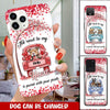 The Road To My Heart Is Paved With Paw Prints Dog On Truck Car Gift For Dog Mom Silicone Phone Case DHL16JUN21TQ1 Phonecase FUEL Iphone iPhone 12
