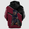 ROTTWEILER The Only Problem With Rottweilers Is That I Can't Have Them All 3D Full Printing Hoodie and Unisex Tee 3D Print Mynicewear