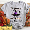 Personalized Name Halloween Grandma By Day Witch By Night Standard T-Shirt DHL23JUL21XT1 2D T-shirt Dreamship