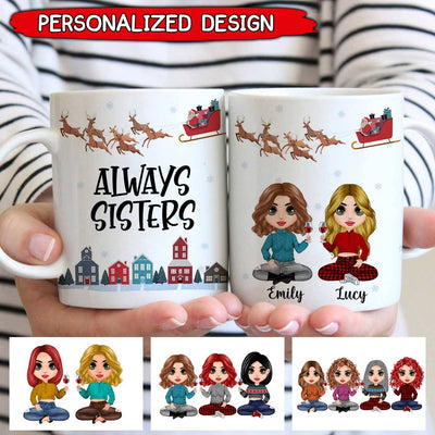 Personalized Gift For Bestie Sister You Are My Person White Mug DHL29NOV21TP1 Mugs Human Custom Store