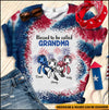 USA July 4th Grandma Mom Turtle Custom Nickname Names Independence Day Gift 3d Tshirt Hoodie HLD09JUN23VA1