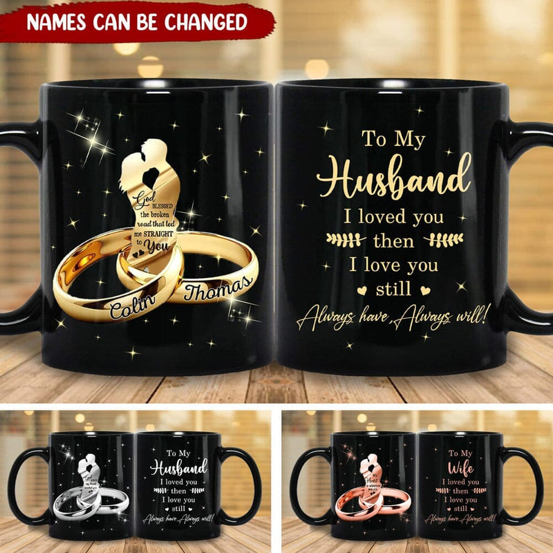 Buy Boyfriend Gift, Husband Present, Valentines Gifts for him, I Love You  Mug, hers Day, Sentimental Gifts for Fiance Girlfriend, Birthday Gifts from  Wife to be, Christmas Cup, Fall in Love -