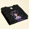 Upload Photo Family Loss A Big Piece Of My Heart Lives In Heaven Butterflies Memorial Gift Tshirt Hoodie Sweatshirt HLD21MAR23TP2 Black T-shirt and Hoodie Humancustom - Unique Personalized Gifts