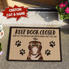 Keep Door Closed Don'T Let The Cat Out No Matter What They Tell You Doormat Full Printing Hp-Dhl016 Area Rug Templaran.com - Best Fashion Online Shopping Store