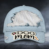 Personalized Dog Mom Denim Pattern Classic Caps 3D Printing Baseball Cap Human Custom Store