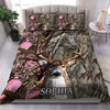 Deer hunting Personalized Bedding Set HTN05DEC23VA4