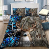 Deer hunting Personalized Bedding Set HTN05DEC23VA4