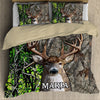 Deer hunting Personalized Bedding Set HTN05DEC23VA4