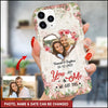 You & Me we got this Custom Photo Husband Wife Couple Personalized Phone Case HTN06JAN23NY3 Silicone Phone Case Humancustom - Unique Personalized Gifts Iphone iPhone 14